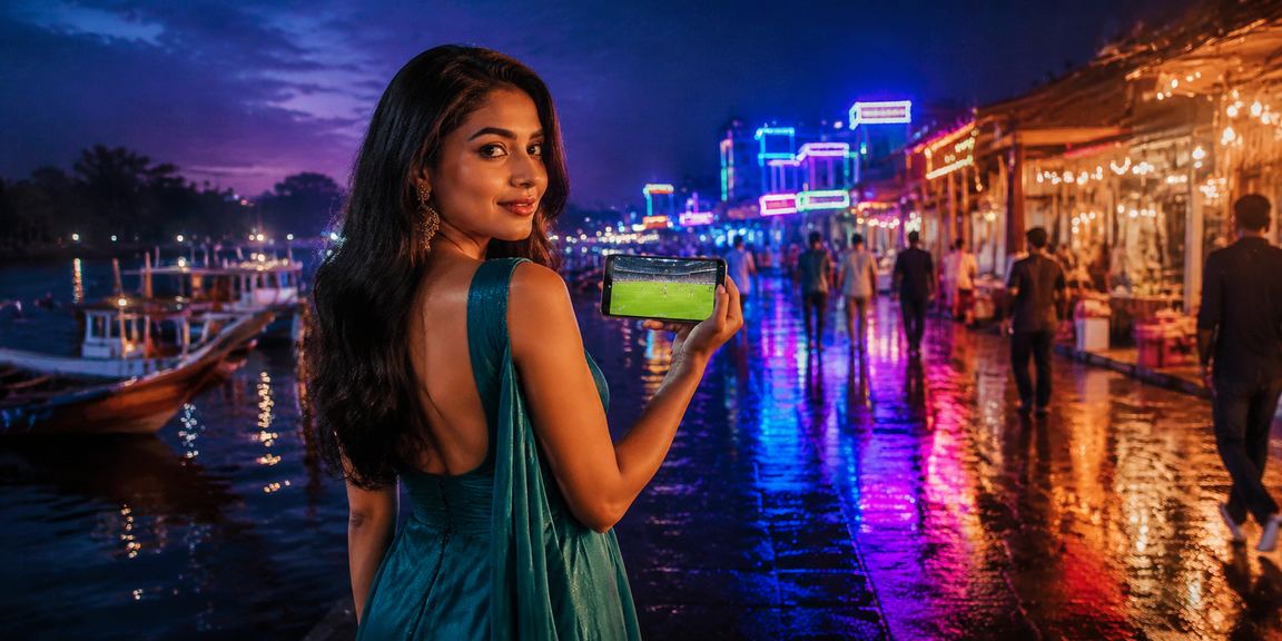 খুলনার নাইট মার্কেটে মোবাইলে ক্রিকেট বেটিং